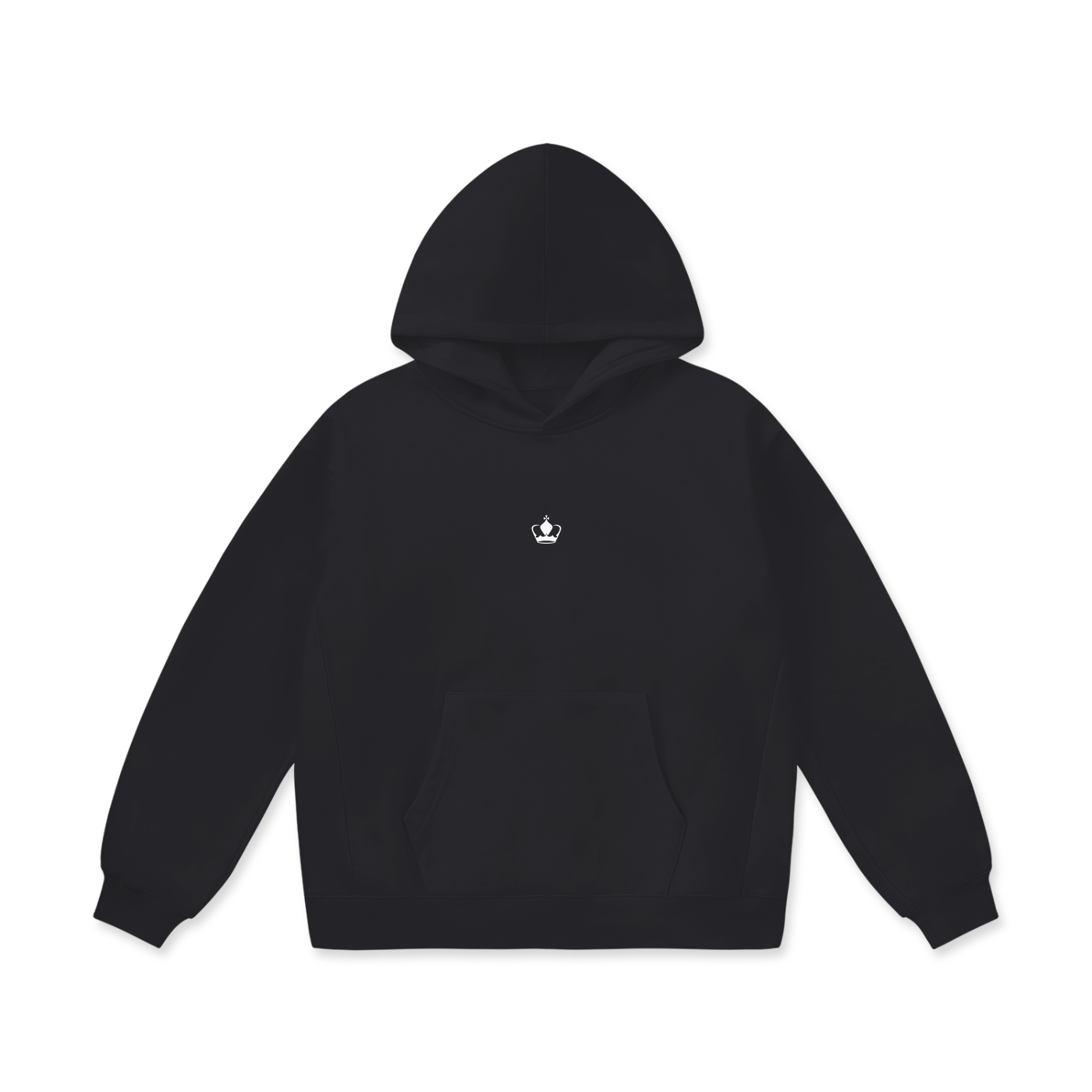 INTMCY Black Oversized Hoodie