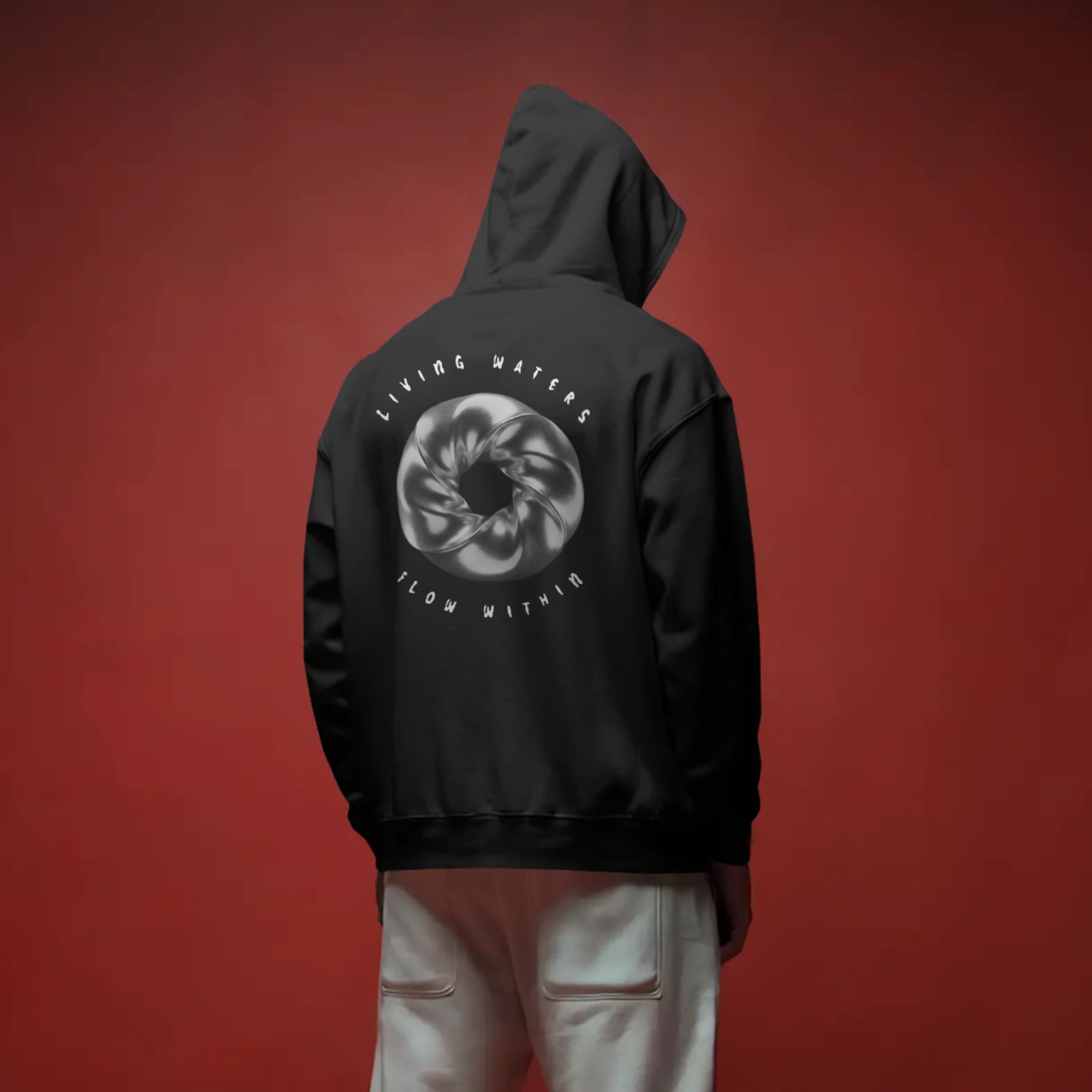 Liquid Edition Black Hoodie