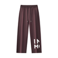 Liquid Red Straight Leg Sweatpants
